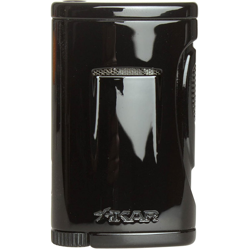 Xikar Xidris Single Jet Flame Lighter, Black