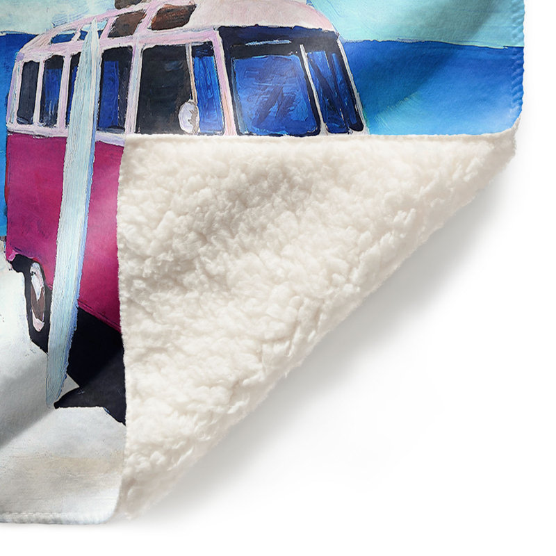  Couverture Surf Bus II, 51 po x 60 po