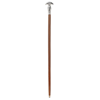 Double-Hooked Knob Handle Decorative Walking Stick