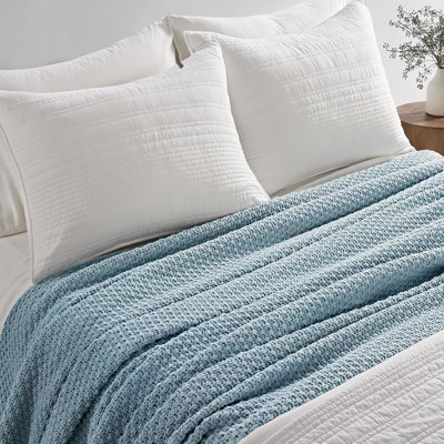 Chunky Chenille Weighted Throw Blanket