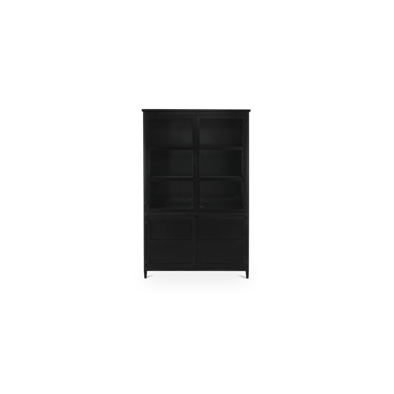 Armoire haute en métal Henry - noir