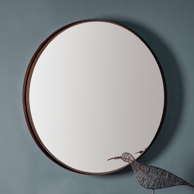 Christensen Metal Flat Wall Mirror