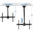 Mount-It Telescoping Adjustable Height Dual TV Ceiling Mount for 37" to 70" TVs w/ Ceiling Bracket