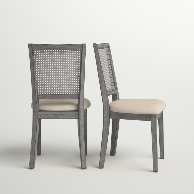 Chaise d'appoint Amando, Gris antique