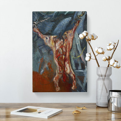 Beef Carcass by Chaim Soutine - Wrapped Canvas