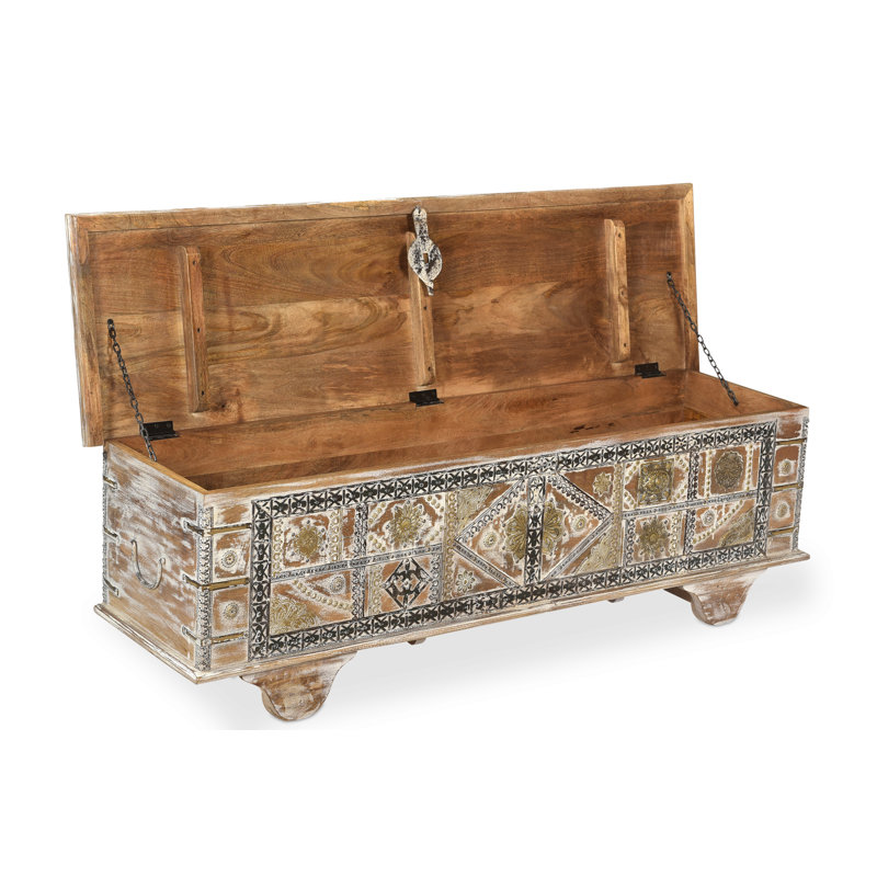 Table basse avec rangement - 57 po
