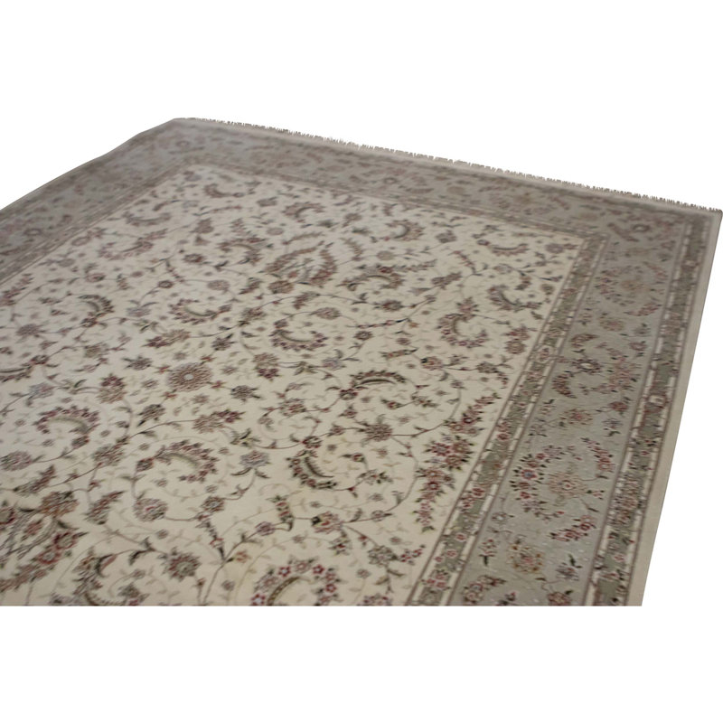 Tapis rectangulaire noué à la main