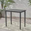 Table de bar d'extérieur minimaliste en bois d'acacia