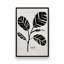 «Black and White Botanicals», ensemble de 4 impressions sur toile-2003248805-2003248807