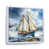 Cadre flottant blanc