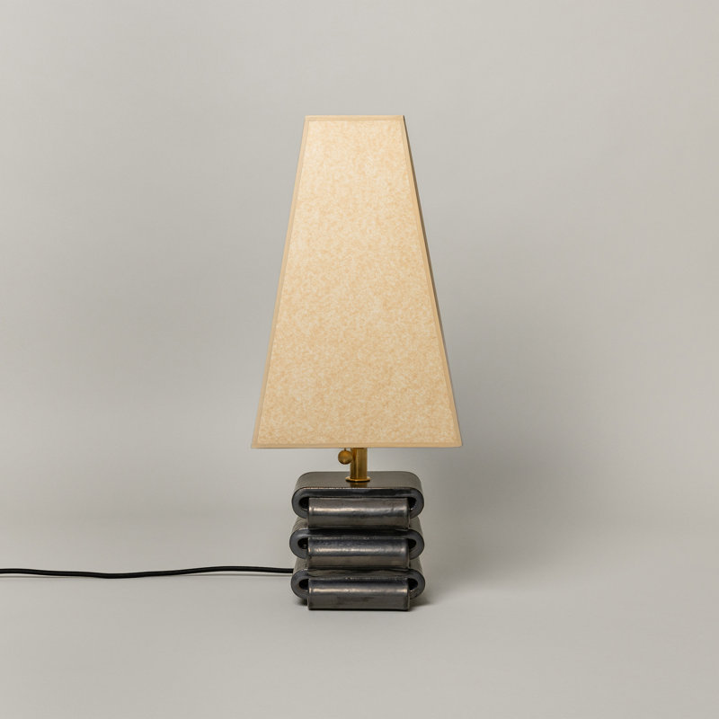 Gio Table Lamp, Kraft, Graphite