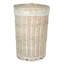 Wicker Round Laundry Hamper Basket with Lining-45117835-45117832