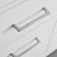 Fluted 600mm Wall Hung Single Vanity Unit with Worktop-94218735