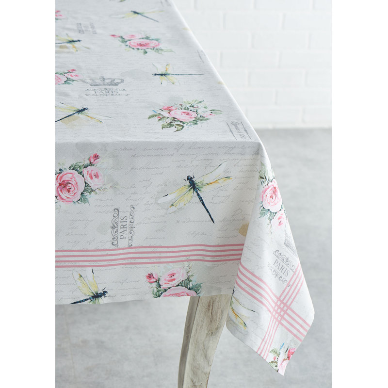Floral 100% Cotton Tablecloth, 15" x 11", Floral 2