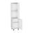 Corner Bar Cabinet With Glass Holder And Wine Rack-537049161