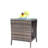 Outdoor Patio Furniture 1 Coffee Table With Clear Tempered Glass-2109539637