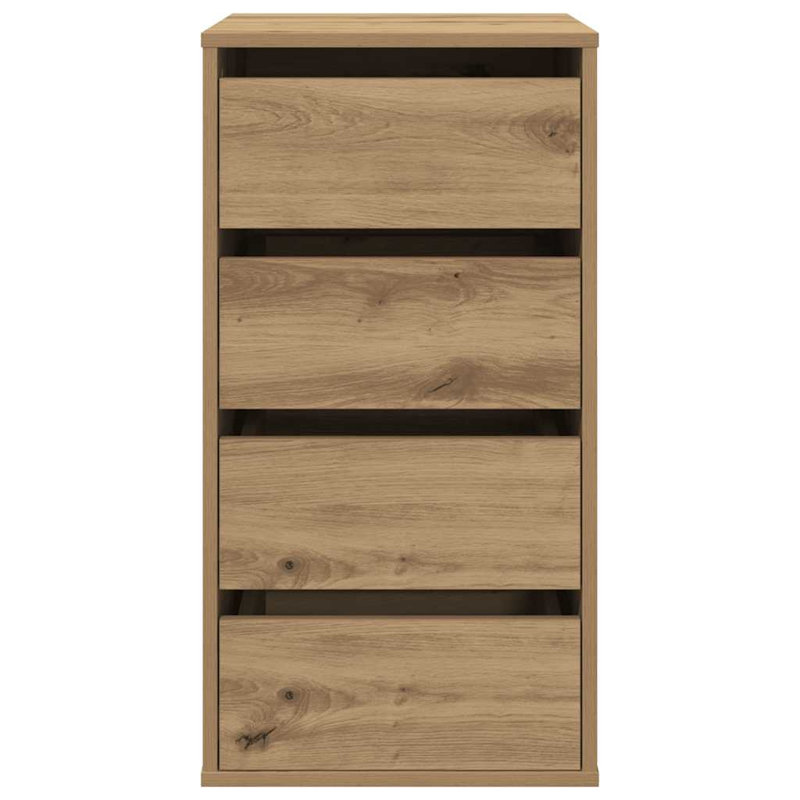 Rectangle Accent Chest, Artisian Oak, 76cm H x 41cm W x 40cm D