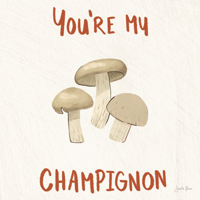 Mushroom Madness II 1 Piece Wrapped Canvas Painting