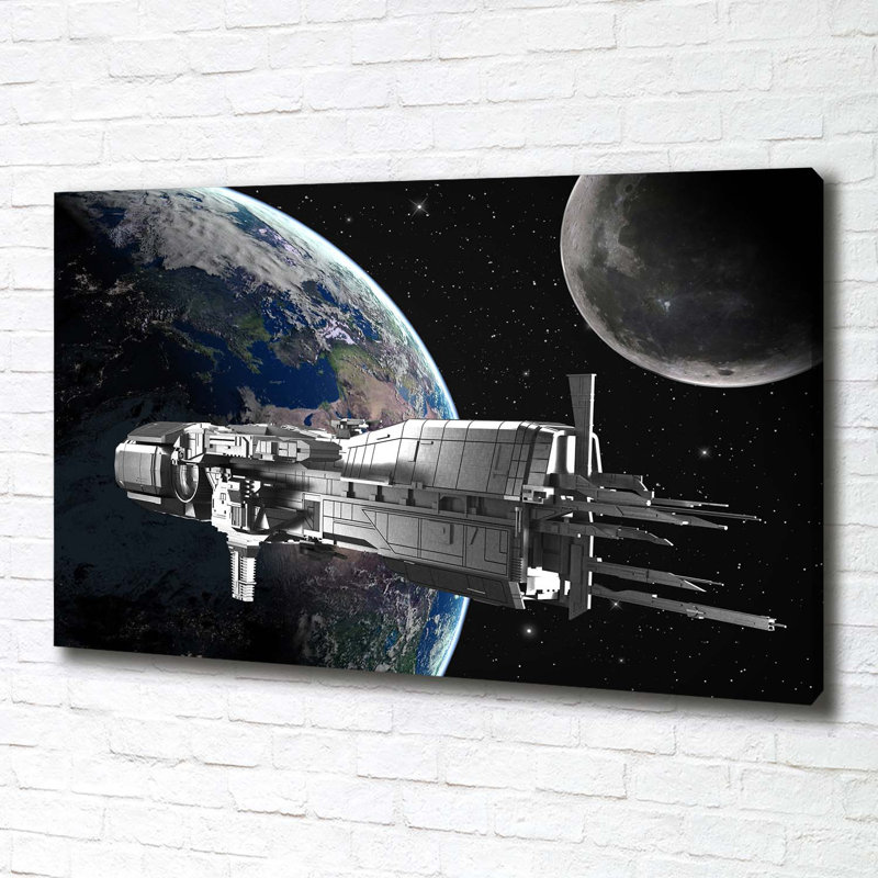 Spacecraft - No Frame Print on Canvas