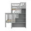 Lit superposé simple en bois avec rangement Jakeria Kids-1036631709