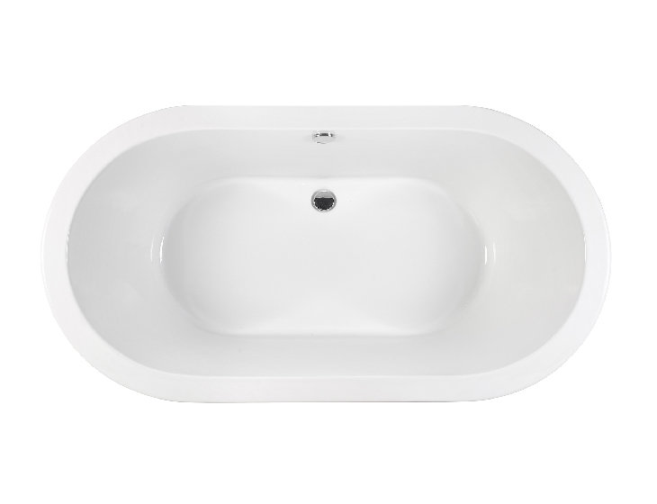 New Yorker 13 66" Bathtub, Drop In, Acrylic CXL® Gloss White
