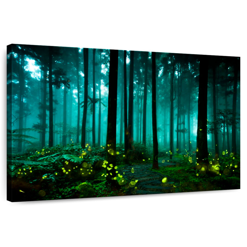 Alvord Glowing Fireflies, 8" H x 12" W