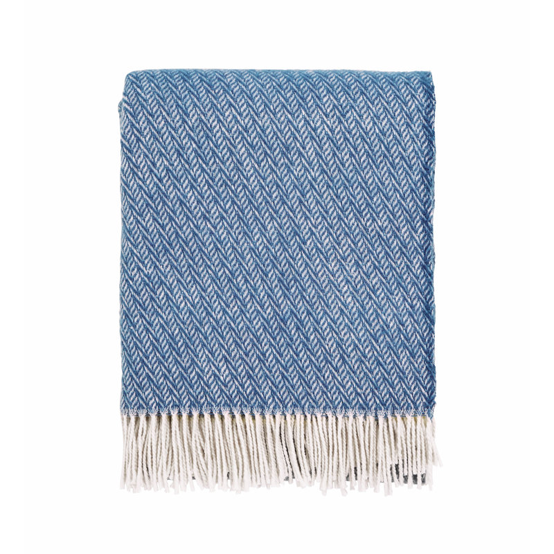 Cara Throw Blanket, Blue