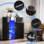 83*75*35cm Small Display Cabinet with RGB Colour Variations and Tempered Glass Shelves-847259707
