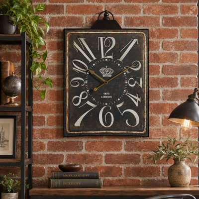 Horloge murale rétro 25,6 po Eevei