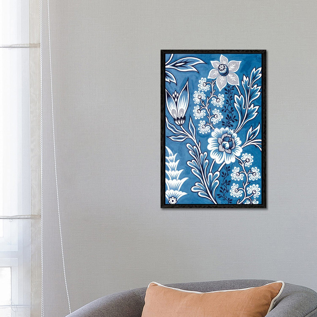 Floral Tapestry Study by Stellar Design Studio - Galerie-verpackte Leinwand Giclée auf Leinwand