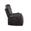Canapé inclinable en cuir synthétique Braylon Magnetite
