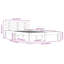 Jaicey Solid Wood Bed-519346423-519346427