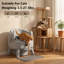 Large Open-top Automatic Cat Litter Box, Self Cleaning With Safety Sensors & Odor Control, Mat And Trash Bags Included, App Control