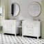 72'' Bathroom Vanity Set with Ceramic Sink (Separate), Modern Freestanding Single Bathroom Cabinet with Drawers & Cabinets,Storage Cabinet for Bathroom, Solid Wood Frame Vanity Set-1635042076
