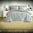 -Piece Twin XL Bedding Sets, Green Polyester Modern Comforter Set