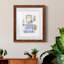 «Sketchy Bath II» - peinture encadrée-1157097762-1157097791