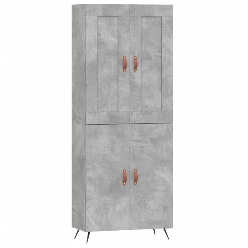 Holsey 69.5cm Sideboard, Concrete Grey