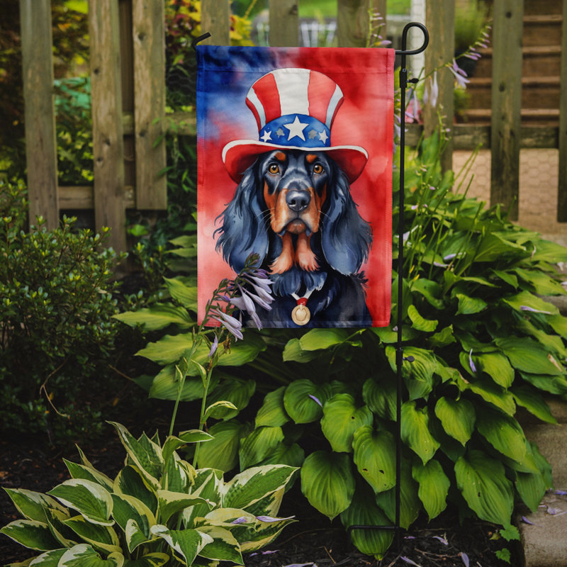 Drapeau patriotique du jardin américain, Setter Gordon