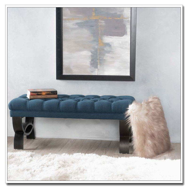 Banc repose-pieds Classic, Marine