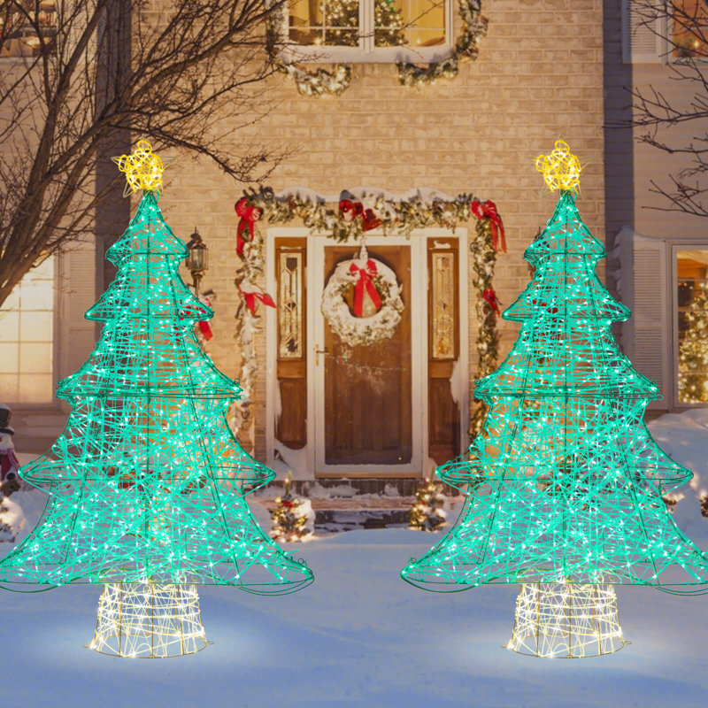 Arbre de Noël artificiel lumineux 4,1 pi