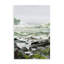 Plaque murale Coastal Waves & Rocks Impression, design par Brook Page-1578195161