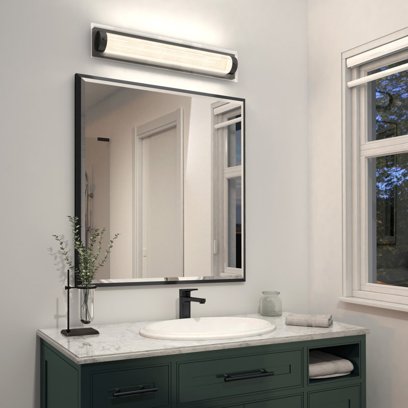  Éclairage pour meuble-lavabo moderne Glitzer, noir