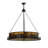 Rustic Lodge 4 - Light Drum Chandelier