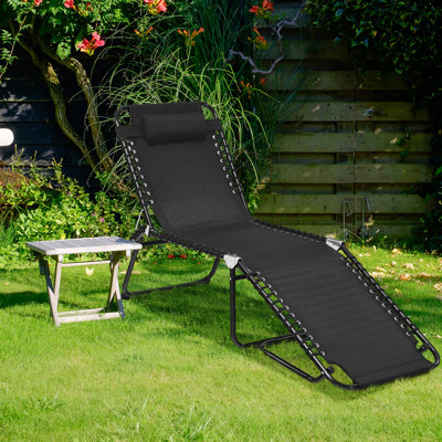 Arguello Outdoor Metal Chaise Lounge