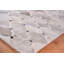 Natural Hide Geometric Handmade Cowhide Beige/Ivory/Dark Gray Area Rug-25306925