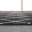 Tapis tissé à motif géométrique Trellis