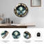 Horloge murale 16 po Moonlit
