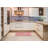 Machine Woven Runner 2' x 5' Area Rug in Red