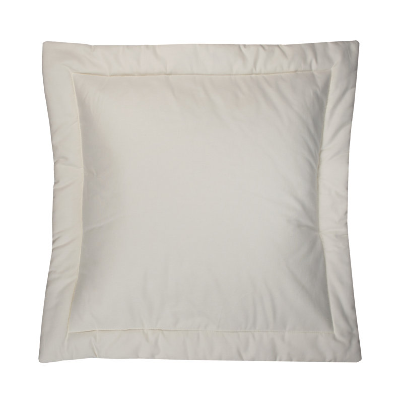 Salazar Traditional Cotton Euro Sham, Cream