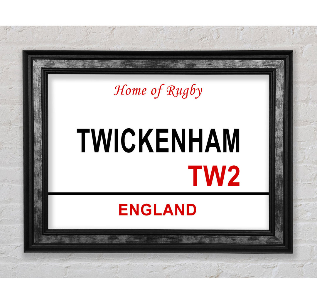 Twickenham Signs - Drucken